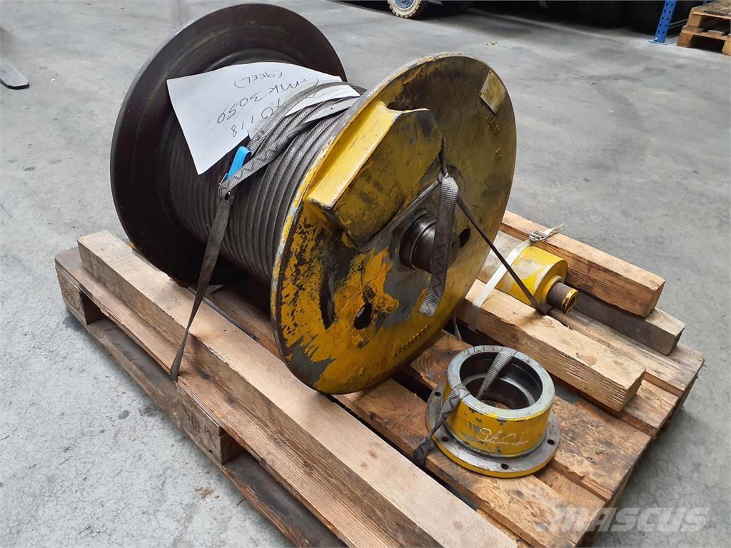 Grove GMK 3050 winch Krandele og udstyr
