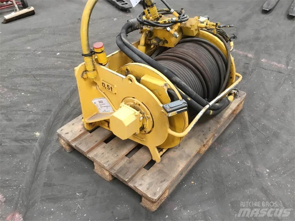 Grove GMK 3055 winch Krandele og udstyr