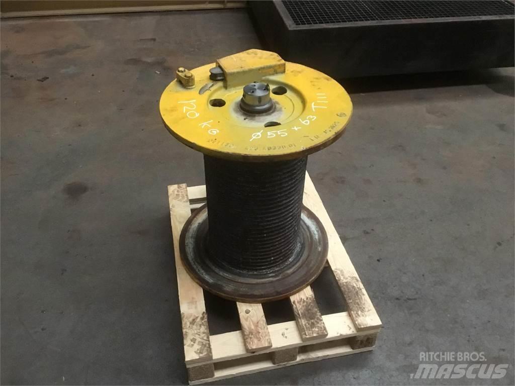 Grove GMK 3055 winch Krandele og udstyr