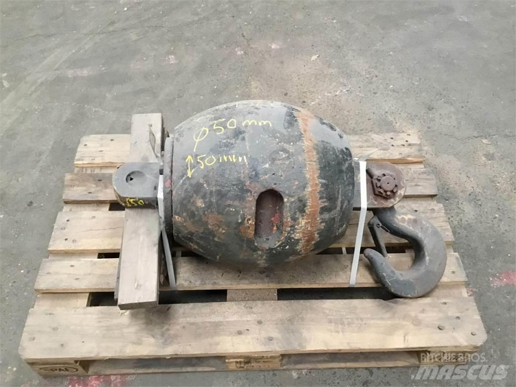  Hookball 375kg Krandele og udstyr