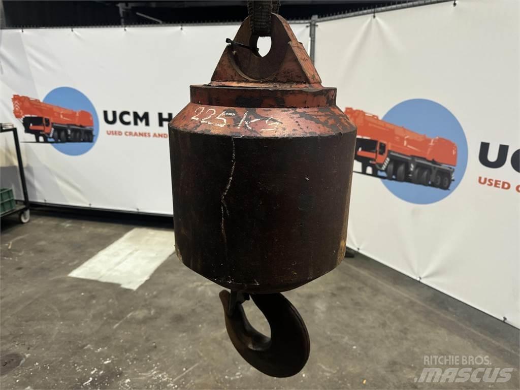  Hookball 7.2 ton Krandele og udstyr
