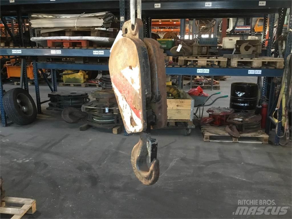  Hookblock 5ton Krandele og udstyr