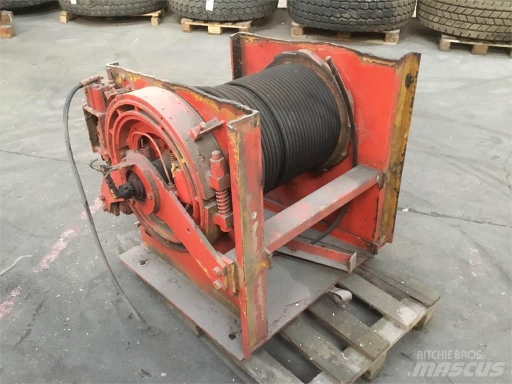 Kato NK 350 winch Krandele og udstyr