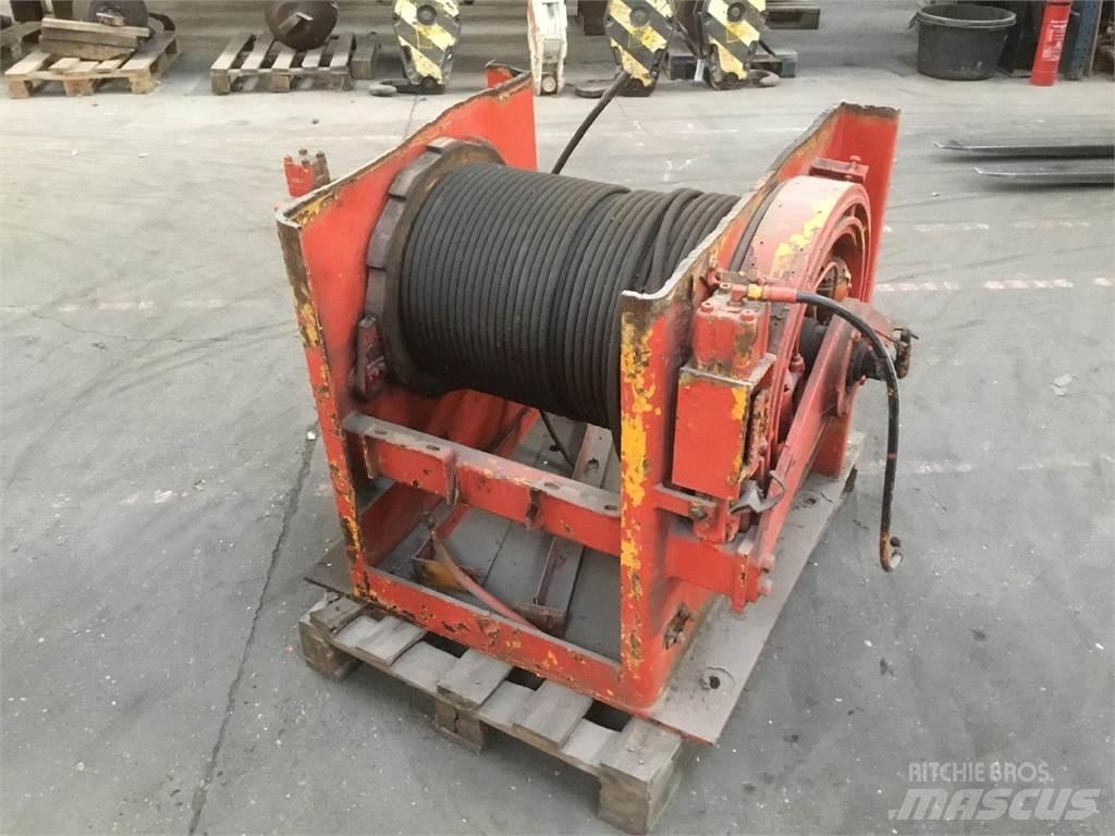 Kato NK 350 winch Krandele og udstyr