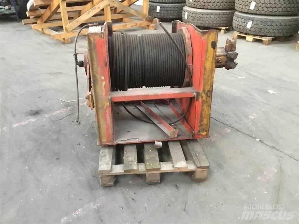 Kato NK 350 winch Krandele og udstyr