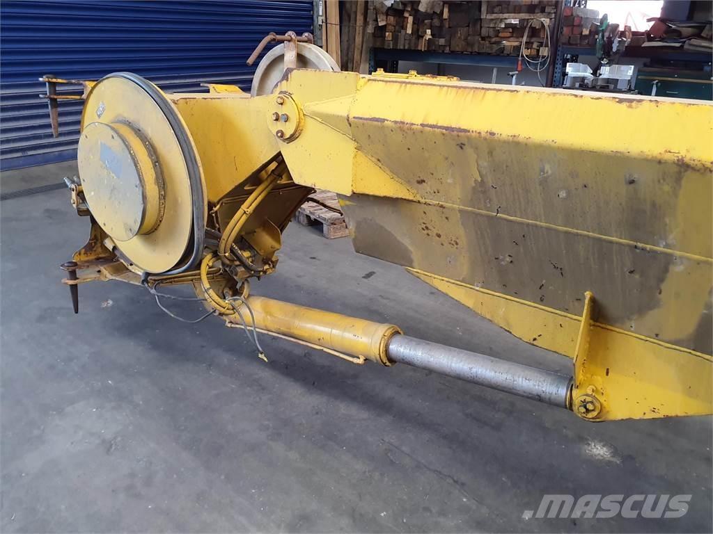 Krupp KMK 3050 jib Krandele og udstyr