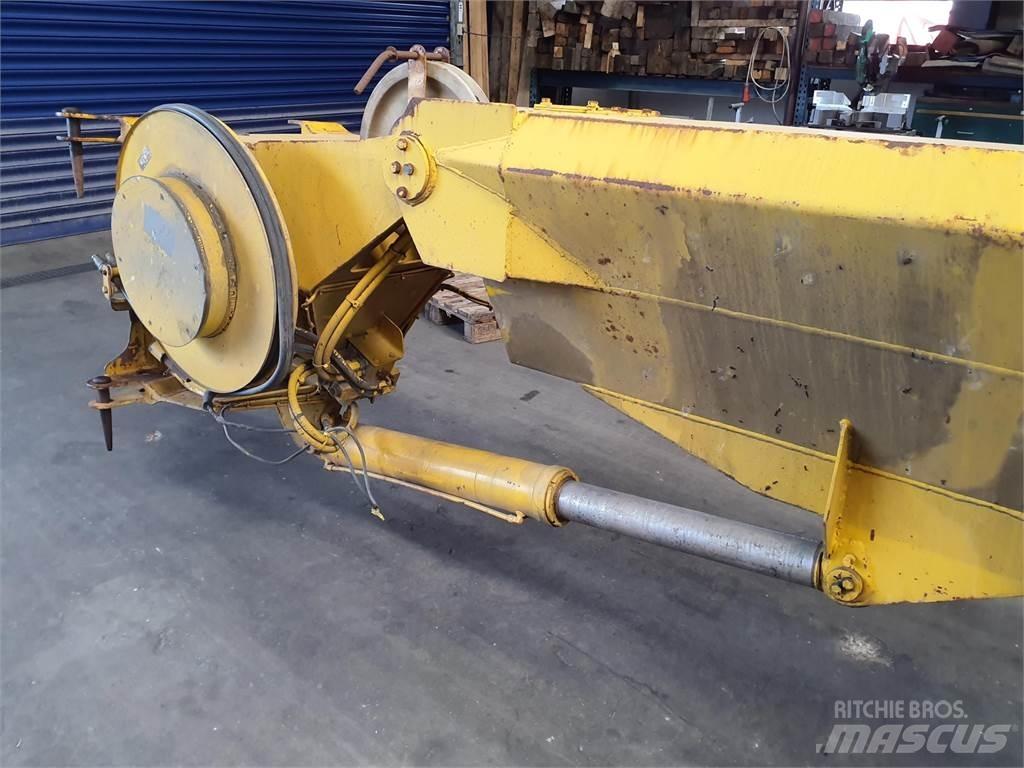 Krupp KMK 3050 jib Krandele og udstyr