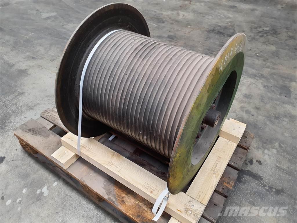 Krupp KMK 4060 winch Krandele og udstyr