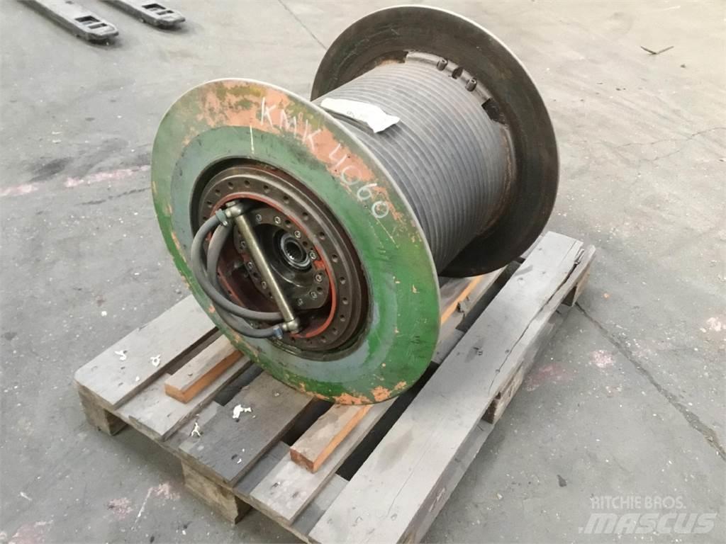 Krupp KMK 4060 winch Krandele og udstyr
