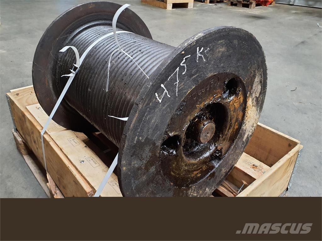 Krupp KMK 4070 winch Krandele og udstyr