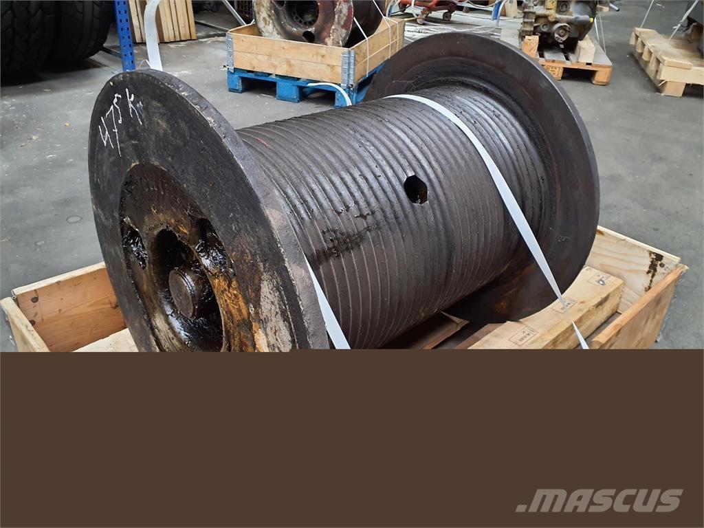 Krupp KMK 4070 winch Krandele og udstyr