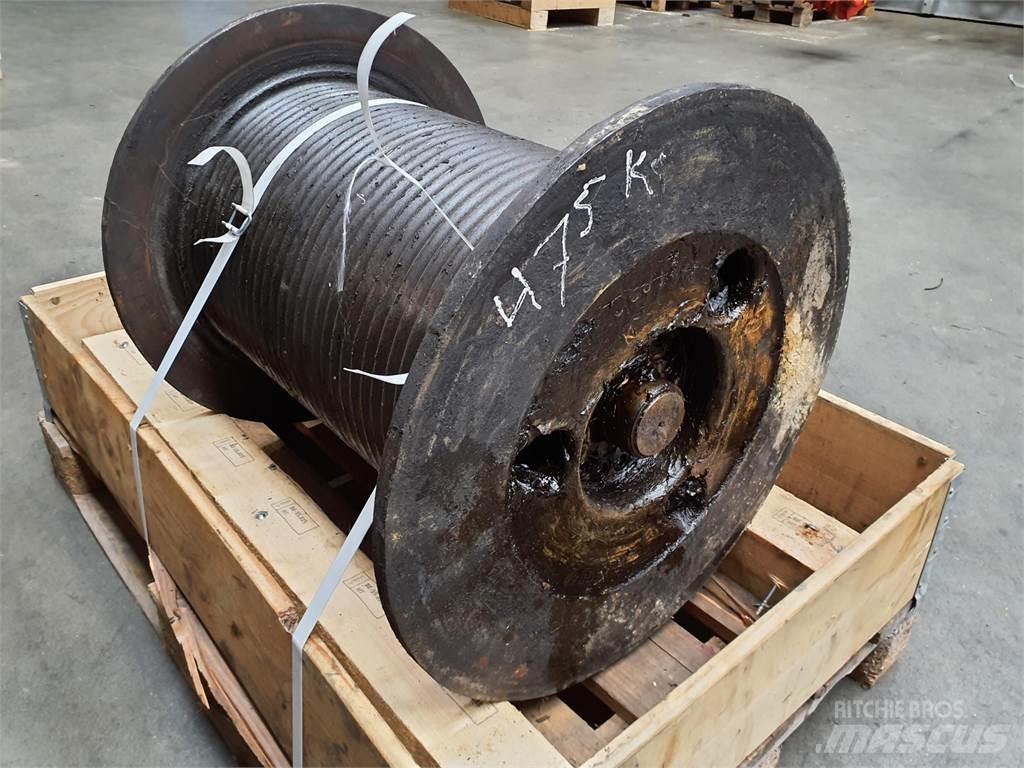 Krupp KMK 4070 winch Krandele og udstyr