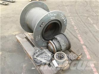 Krupp KMK 4070 winch Krandele og udstyr