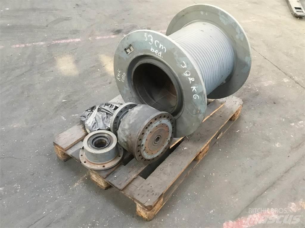 Krupp KMK 4070 winch Krandele og udstyr