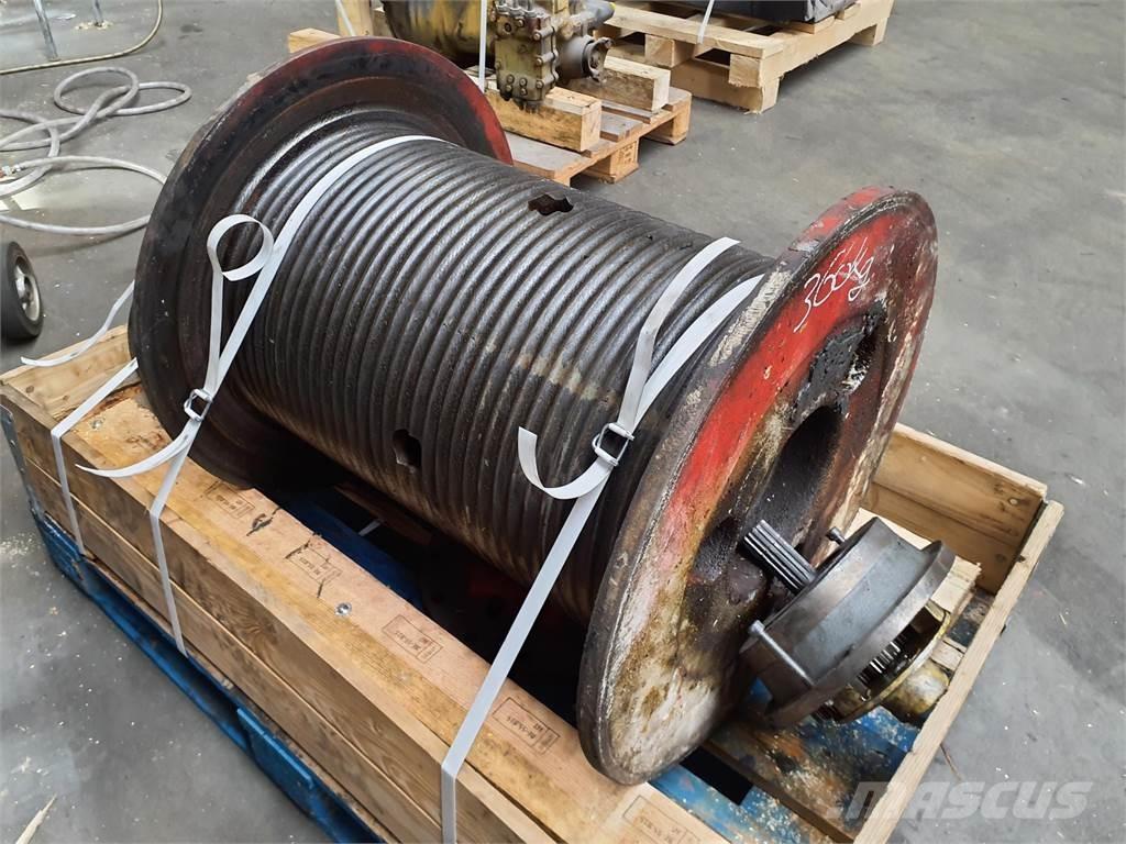 Krupp KMK 4070 winch Krandele og udstyr