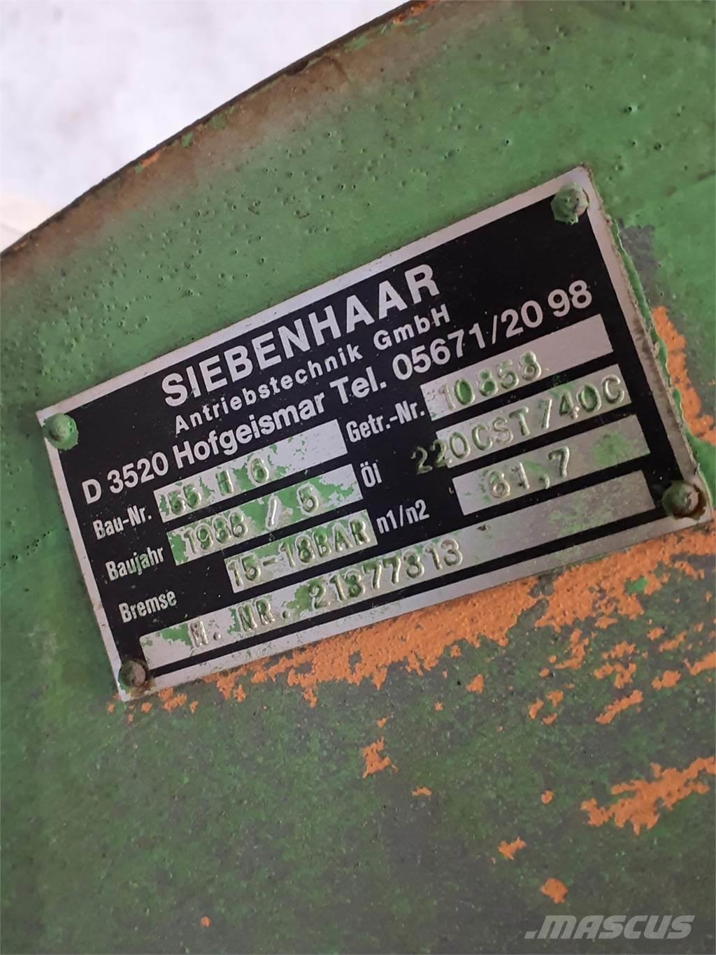 Krupp KMK 5100 winch Krandele og udstyr