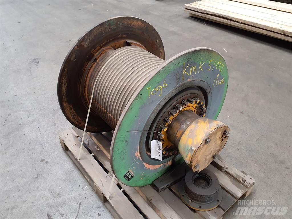 Krupp KMK 5100 winch Krandele og udstyr
