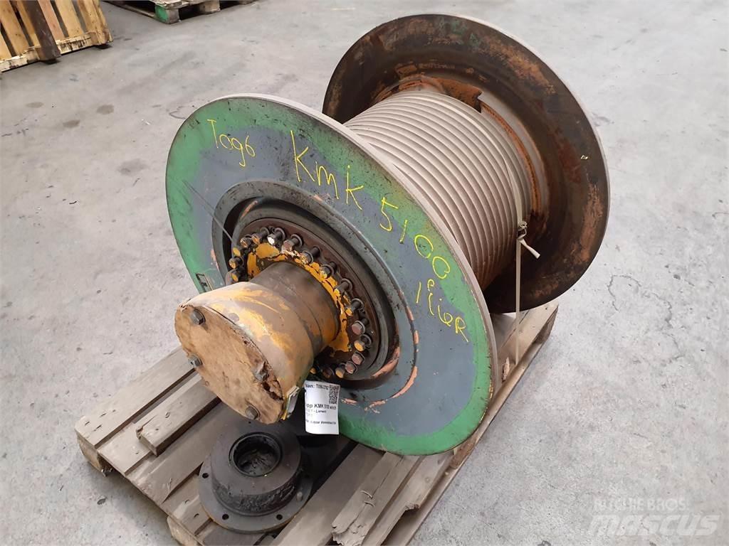 Krupp KMK 5100 winch Krandele og udstyr