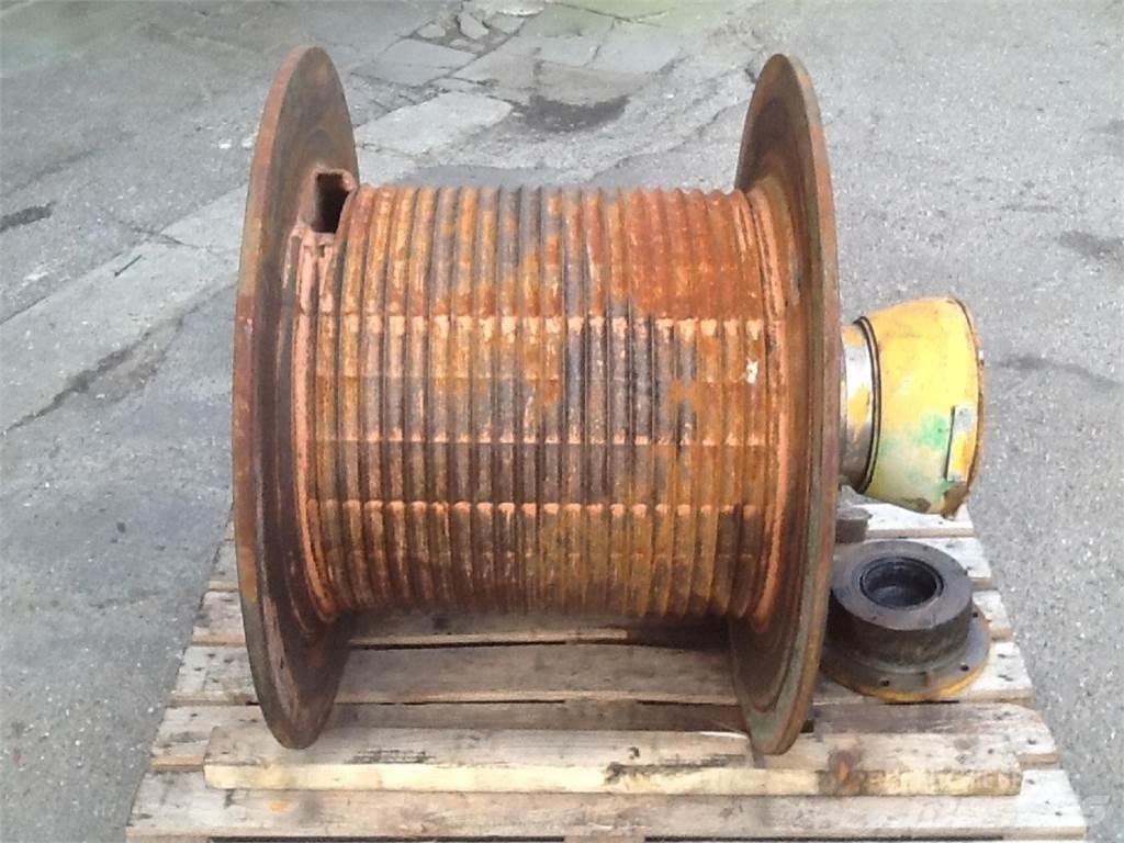 Krupp KMK 5100 winch Krandele og udstyr
