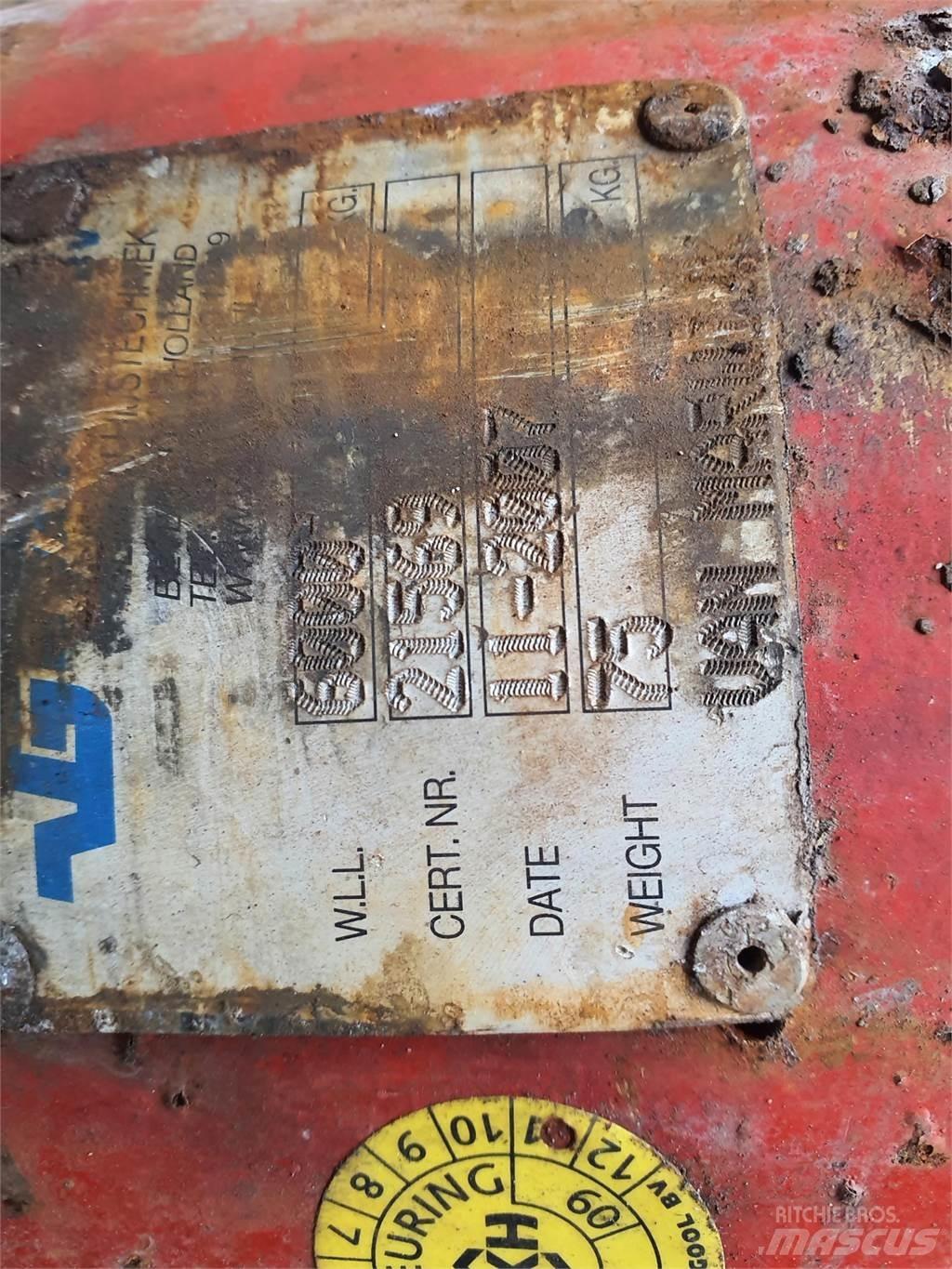 Liebherr Hookball 6T Krandele og udstyr