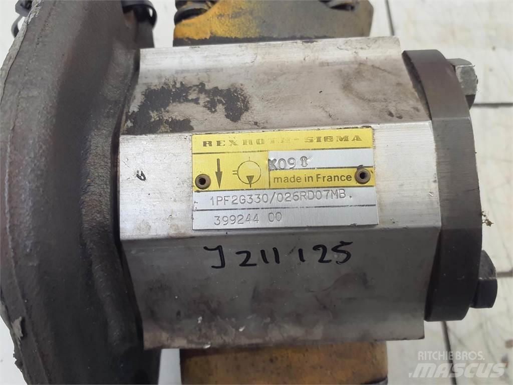 Sigma gear pump Krandele og udstyr