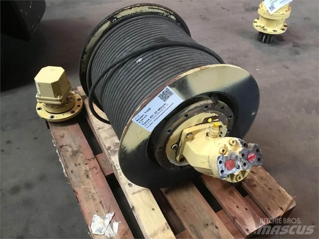 Terex AC 35 Winch Krandele og udstyr
