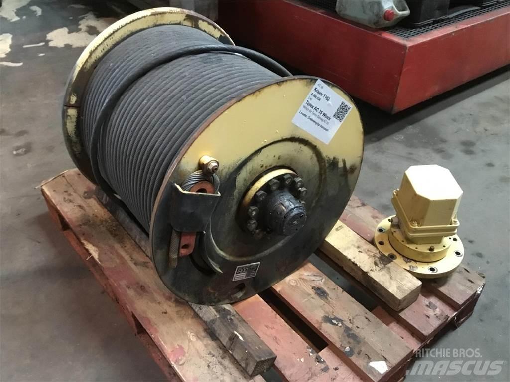 Terex AC 35 Winch Krandele og udstyr