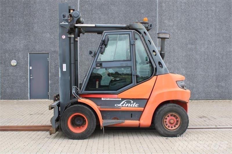 Linde H80 Diesel gaffeltrucks