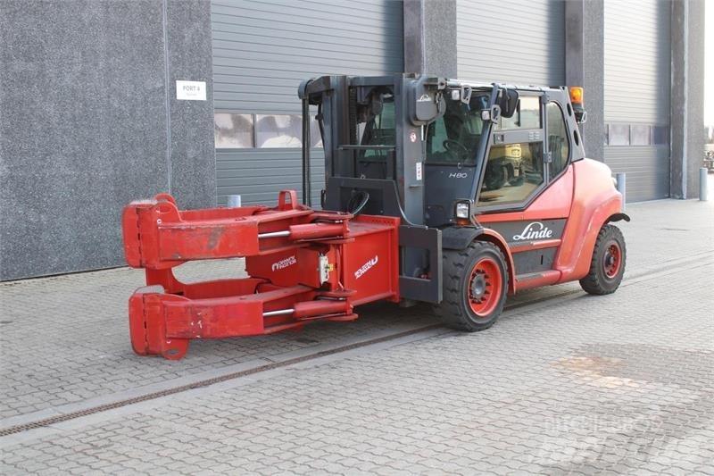 Linde H80 Diesel gaffeltrucks