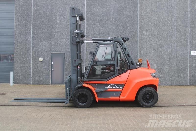 Linde H80 Diesel gaffeltrucks