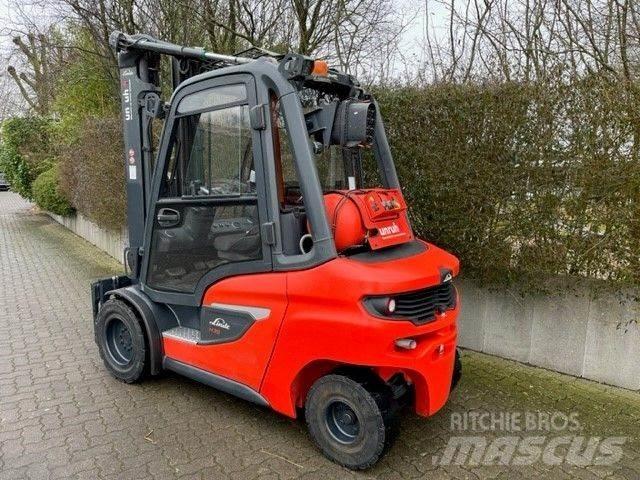 Linde H35T LPG gaffeltrucks