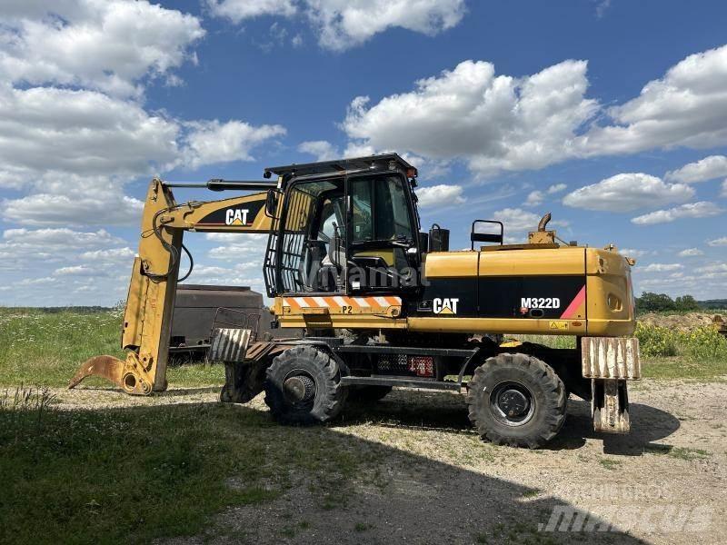CAT M322D VAH Gravemaskiner på hjul