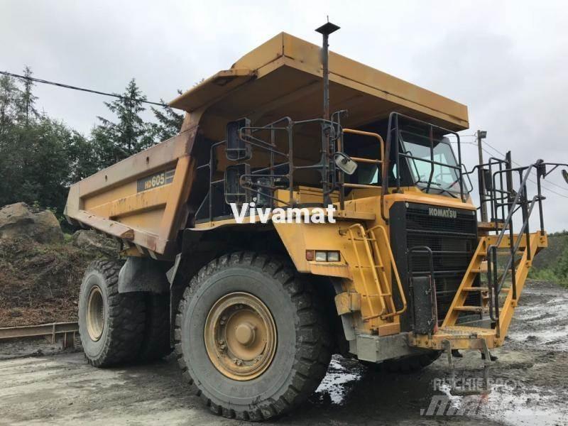 Komatsu HD605-7 Knækstyrede dumpere