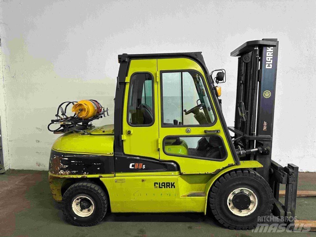 Clark C55SL LPG gaffeltrucks