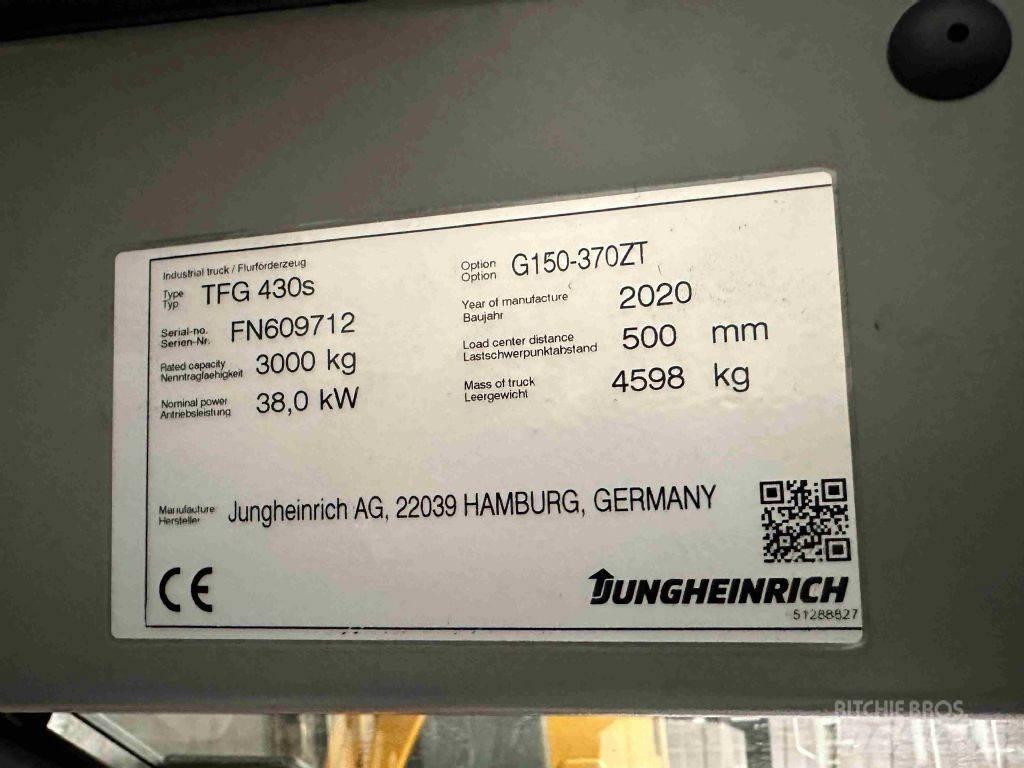 Jungheinrich TFG 430s LPG gaffeltrucks