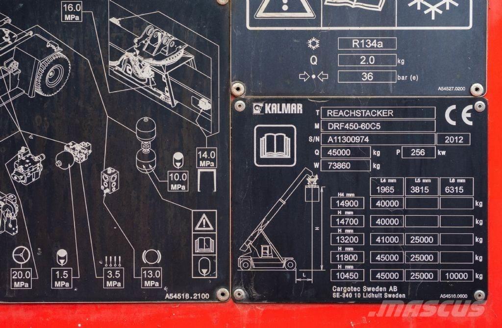 Kalmar DRF450-60C5 Rækkestablere