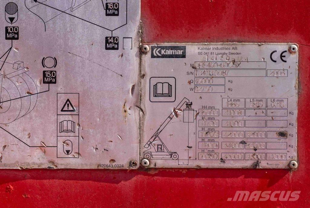 Kalmar DRF450-60C5X Rækkestablere