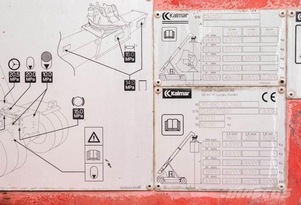Kalmar DRF450-70C5XS Rækkestablere