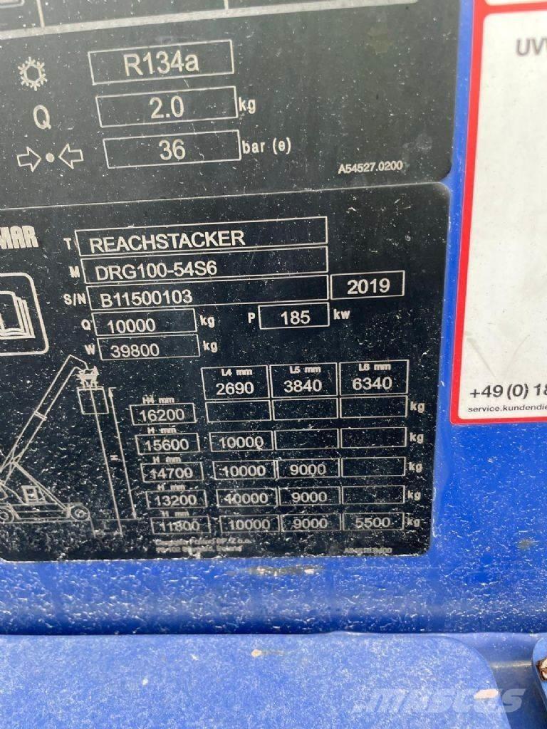 Kalmar DRG100-54S6 Rækkestablere