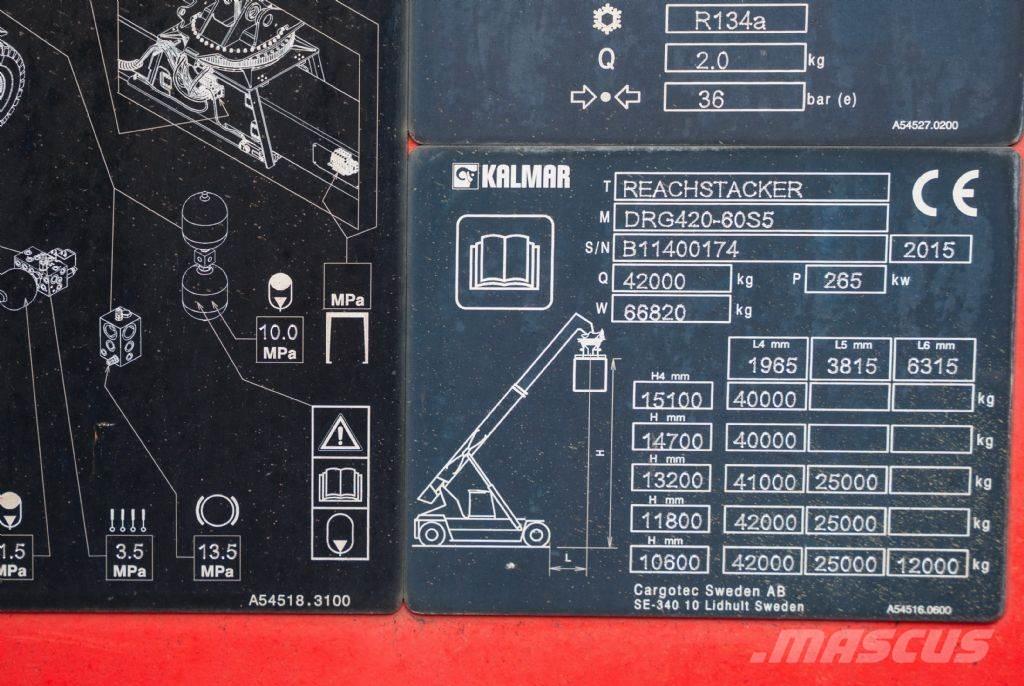 Kalmar DRG420-60S5 Rækkestablere