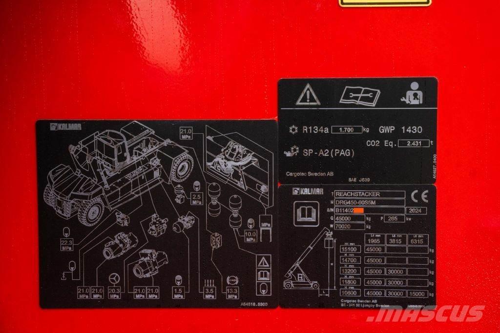 Kalmar DRG450-60S5M Rækkestablere