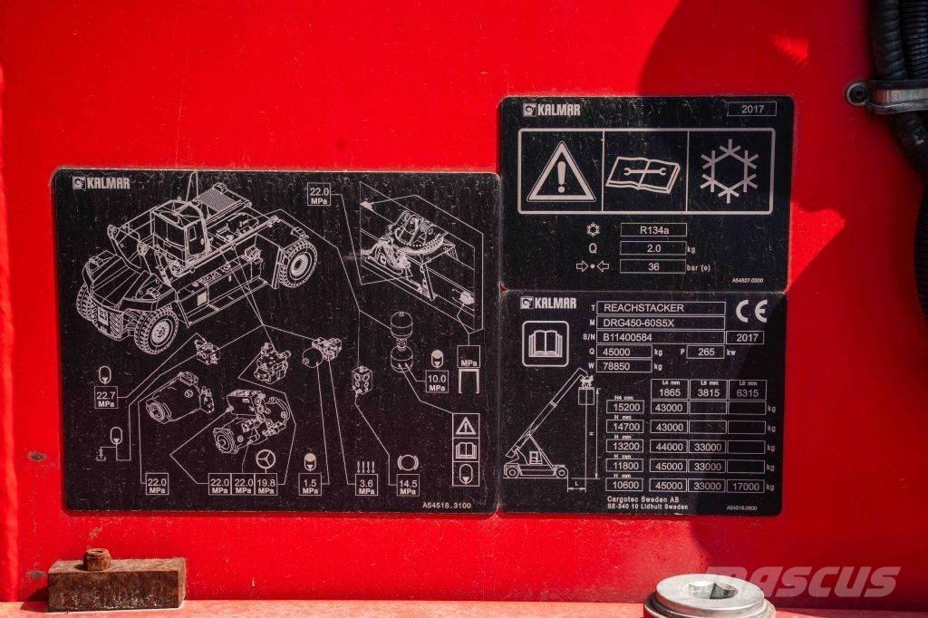 Kalmar DRG450-60S5X Rækkestablere