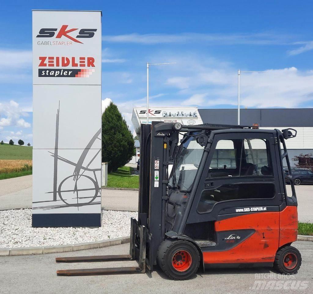Linde E35HL-01 El gaffeltrucks
