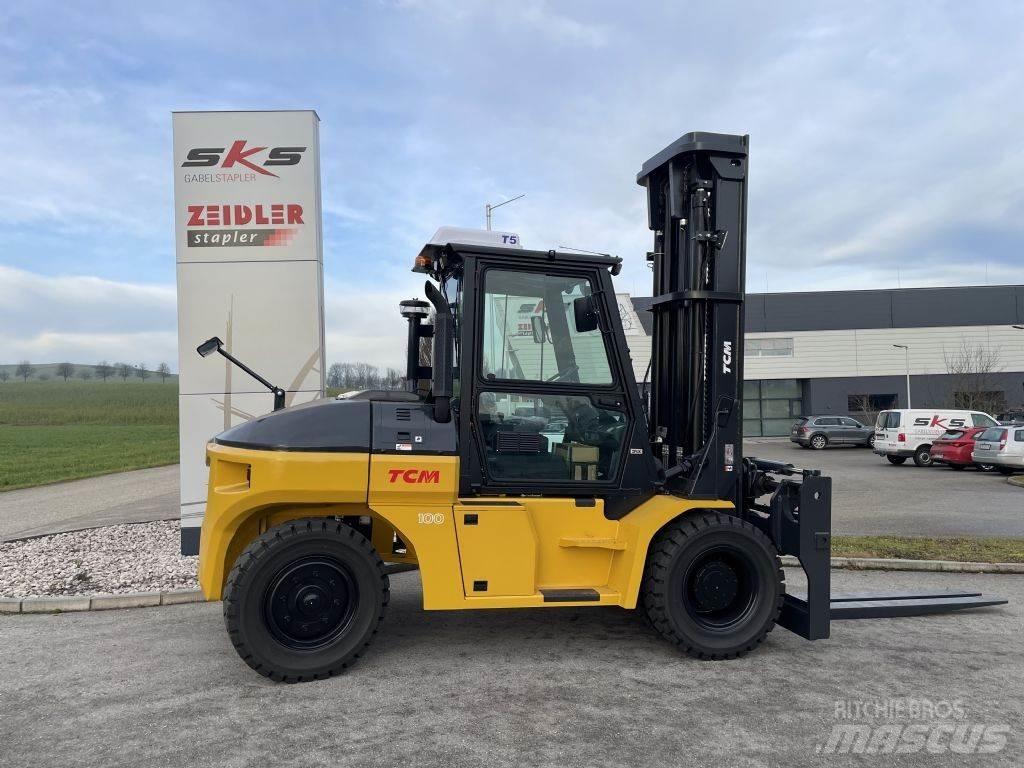 TCM FD100-5 Diesel gaffeltrucks