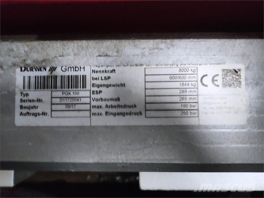 Durwen PGK100 Balleklemme