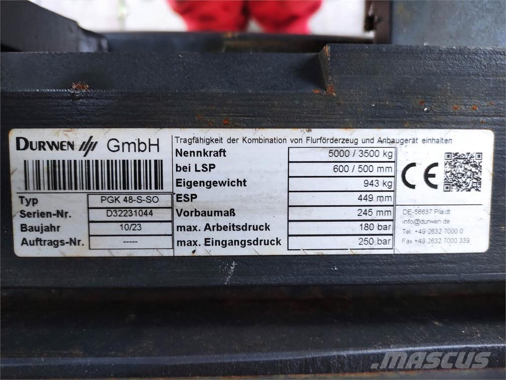 Durwen PGK48-S-SO Klemmer