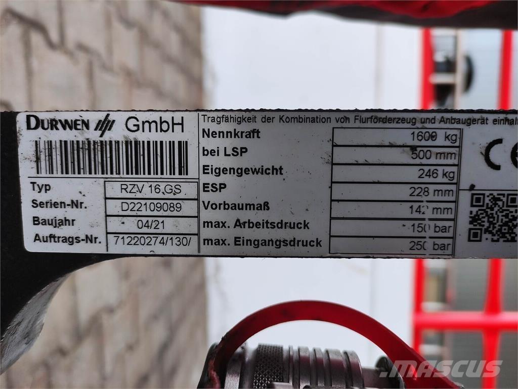 Durwen RZV 16 GS Trucks - Andet