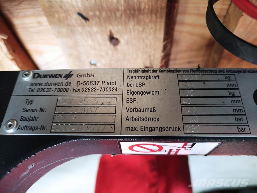 Durwen RZV 25 S Trucks - Andet