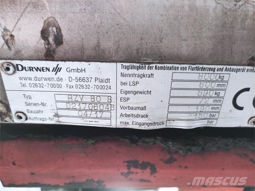 Durwen RZV 80S Trucks - Andet
