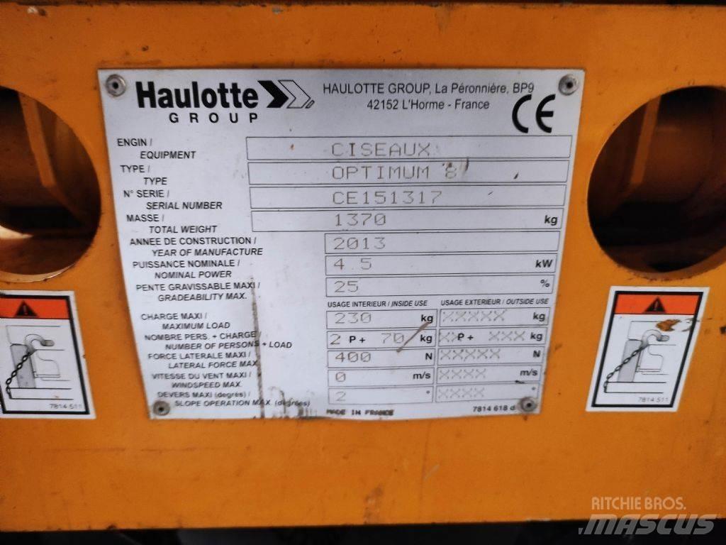 Haulotte OPTIMMM8 Saxlifte